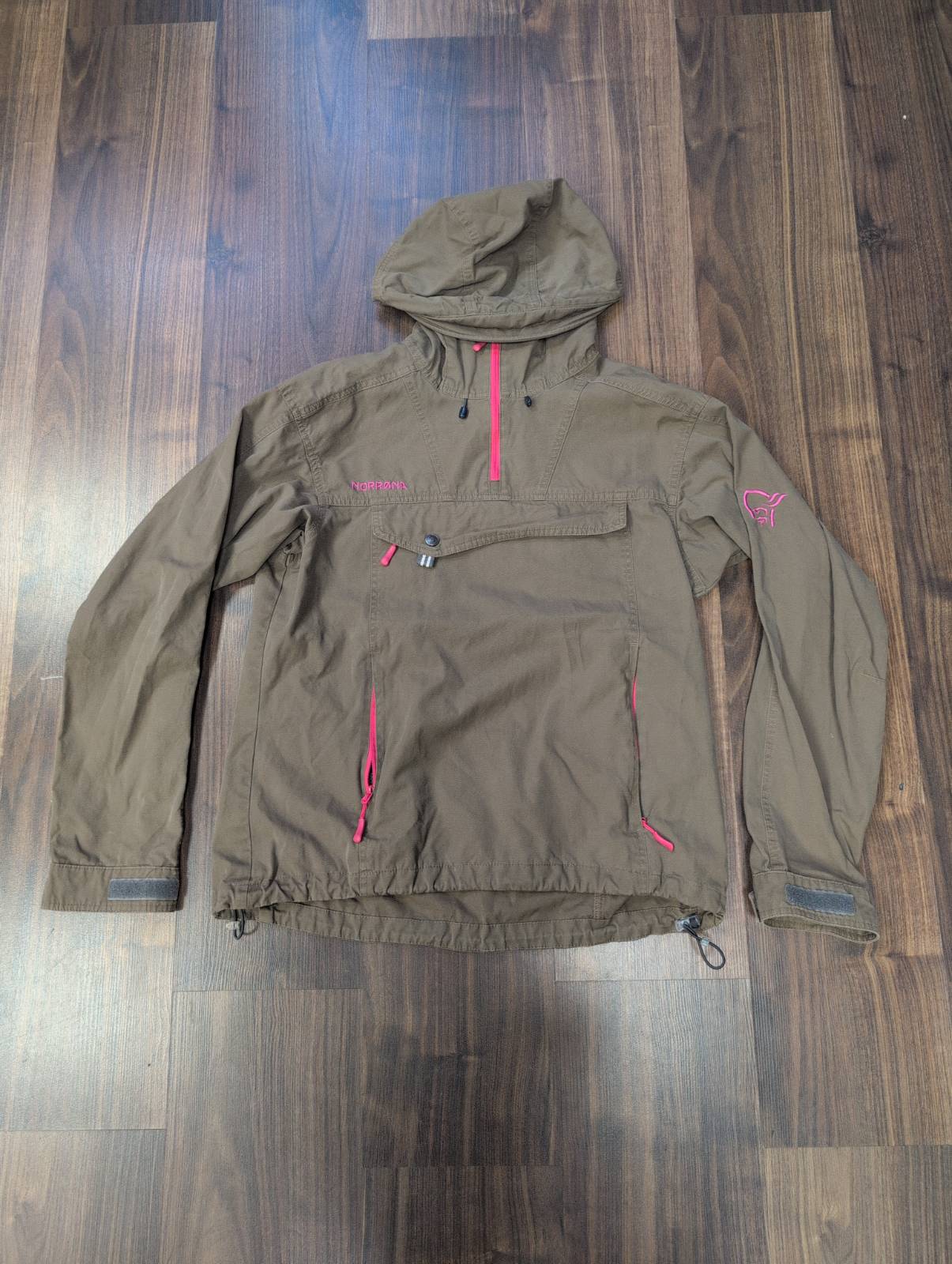 Schlupf Jacke von Norrøna (M Damen) Baumwolle wasserfest braun - wanderlich.com