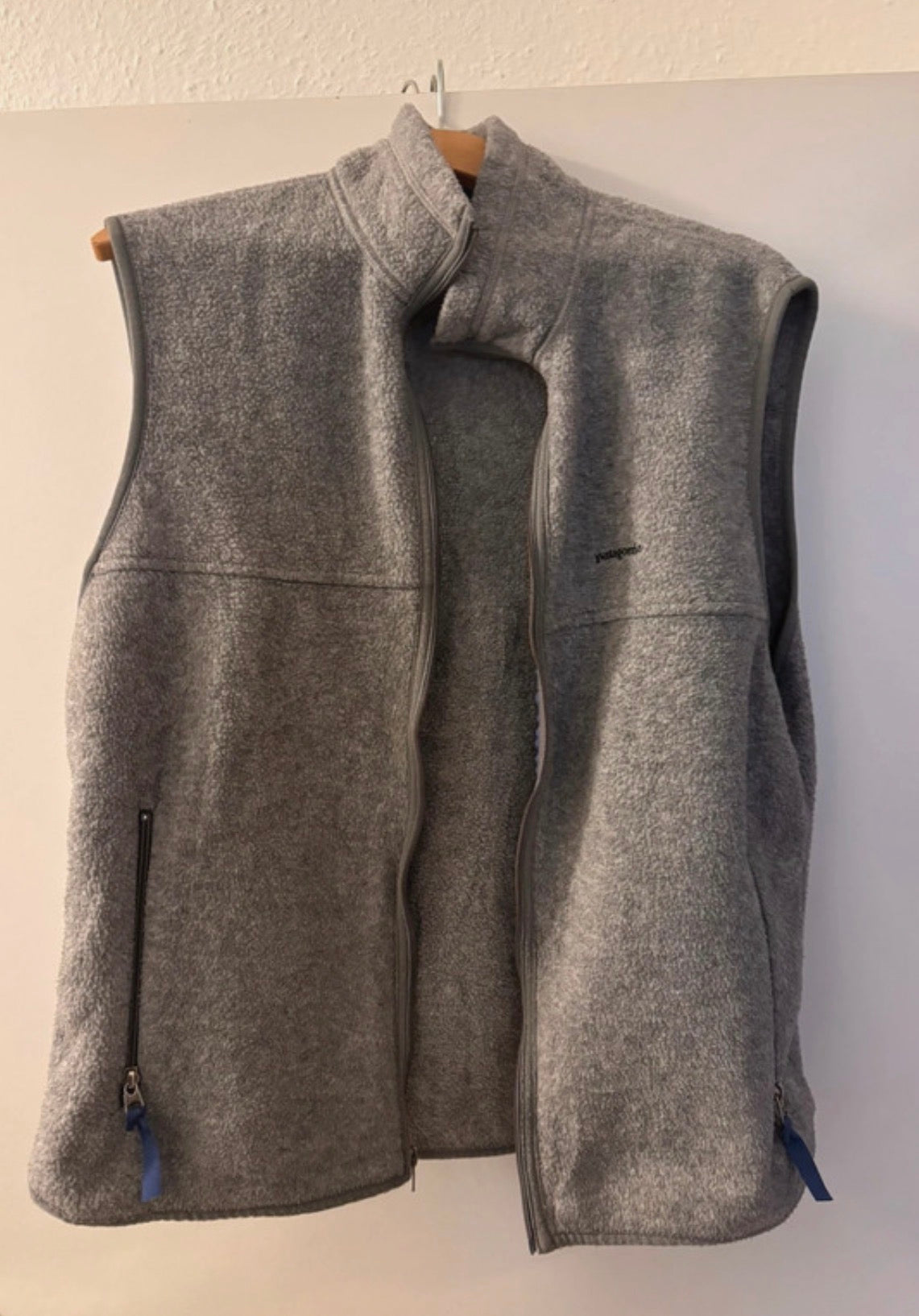 Patagonia Fleece Weste (L Herren /XL Damen) Synchilla grau - wanderlich.com