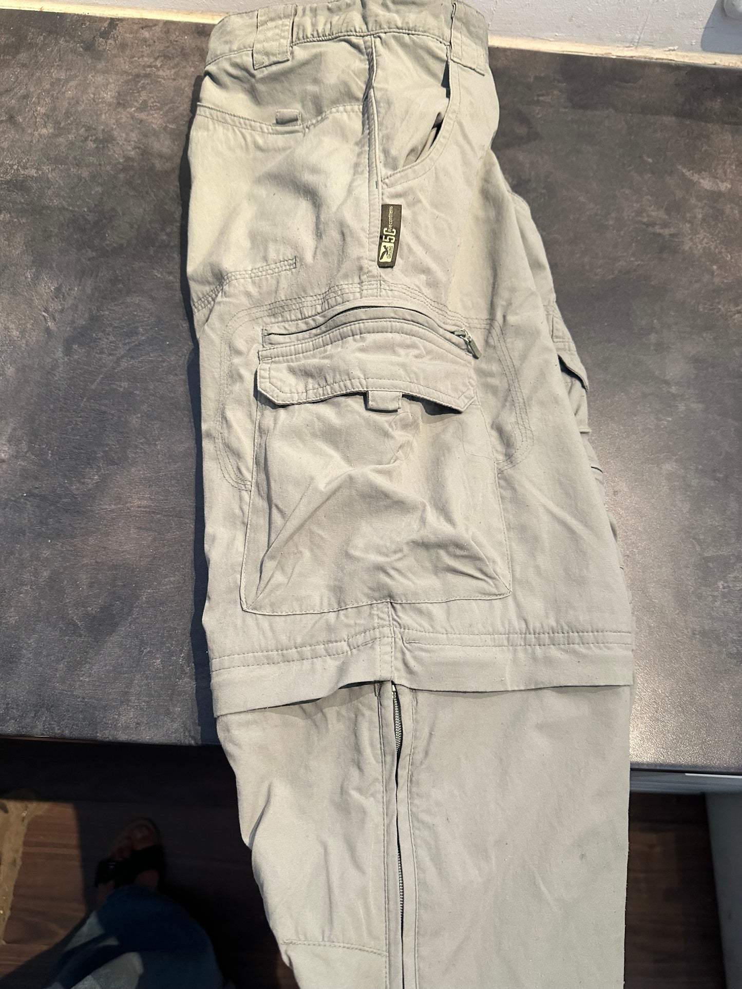 Zip Off Hose von Salewa 2in1 ( XS Herren oder Damen ) grau