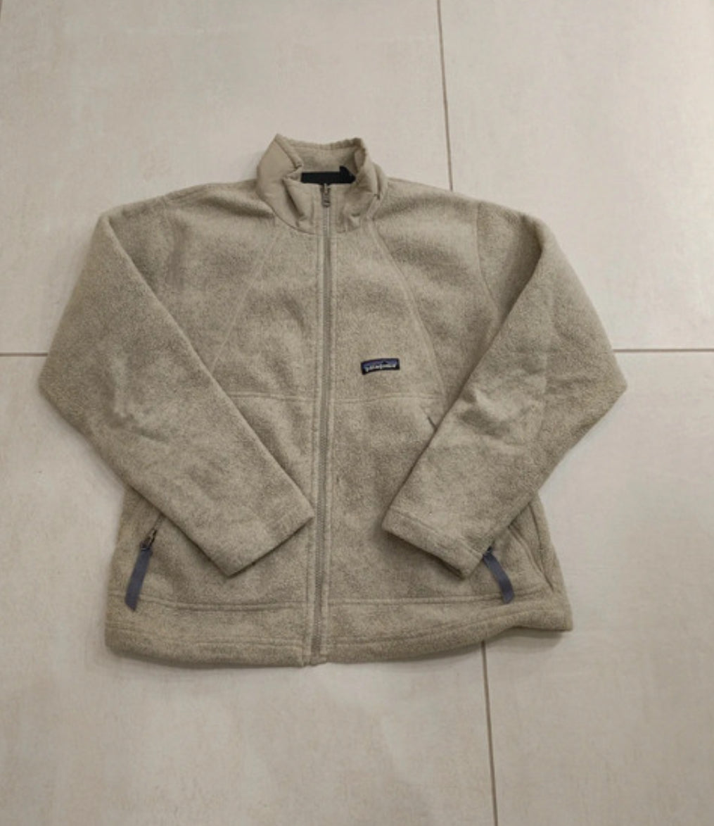 Patagonia Fleece Jacke warm synchilla (S Damen) beige