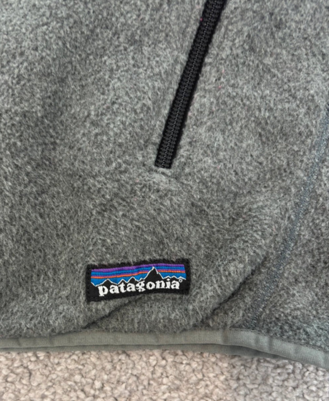 Patagonia Fleece Weste (L Herren) Synchilla grau