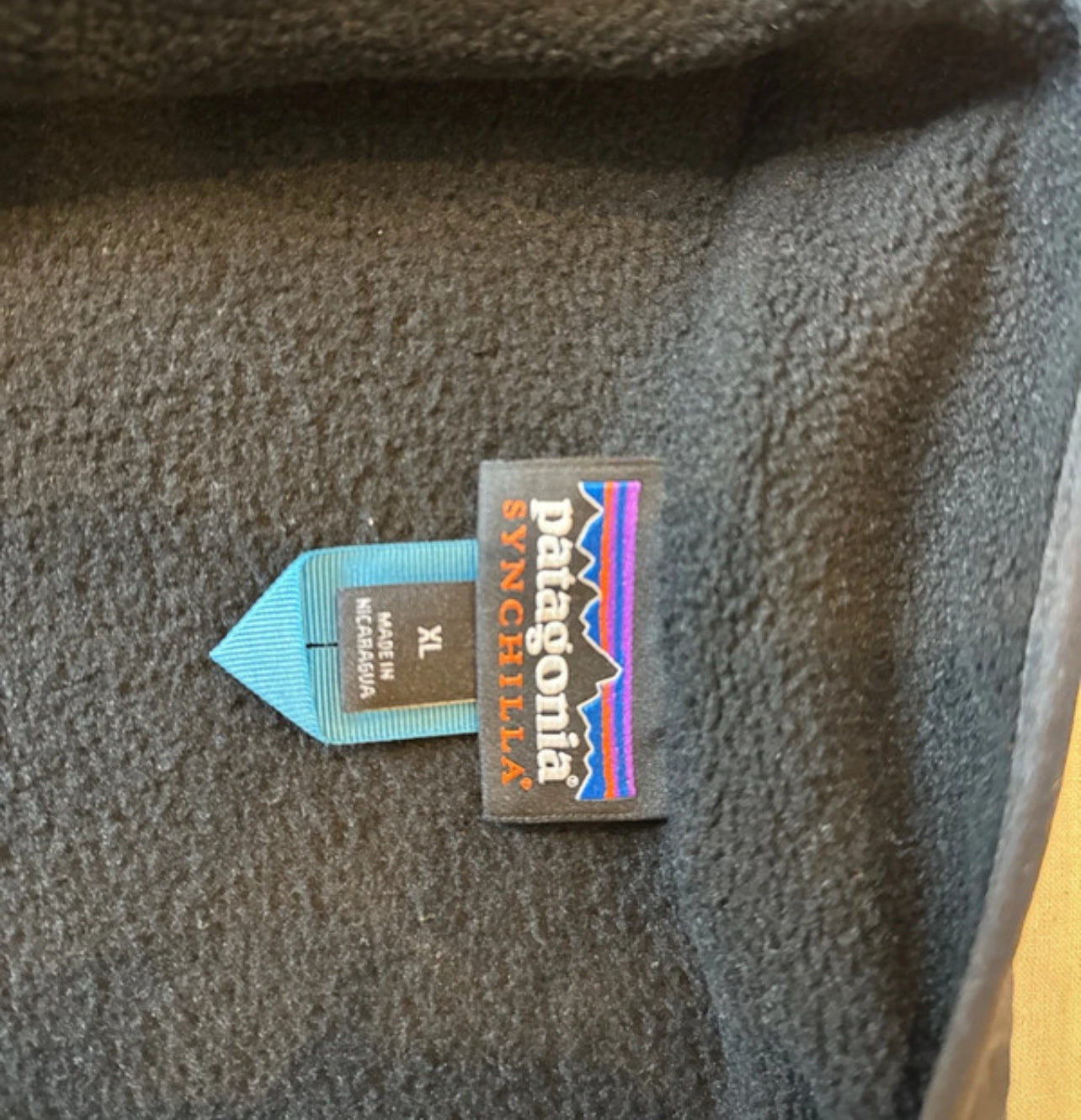 Dicke Fleece Jacke von Patagonia (Herren XL ) Synchilla schwarz