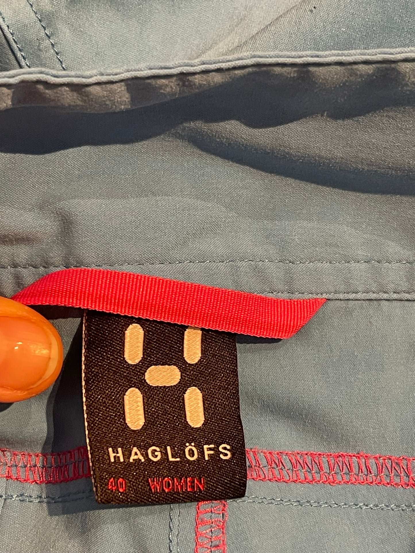 Kurze Wander Shorts von Haglöfs (L :40 Damen) blau - wanderlich.com