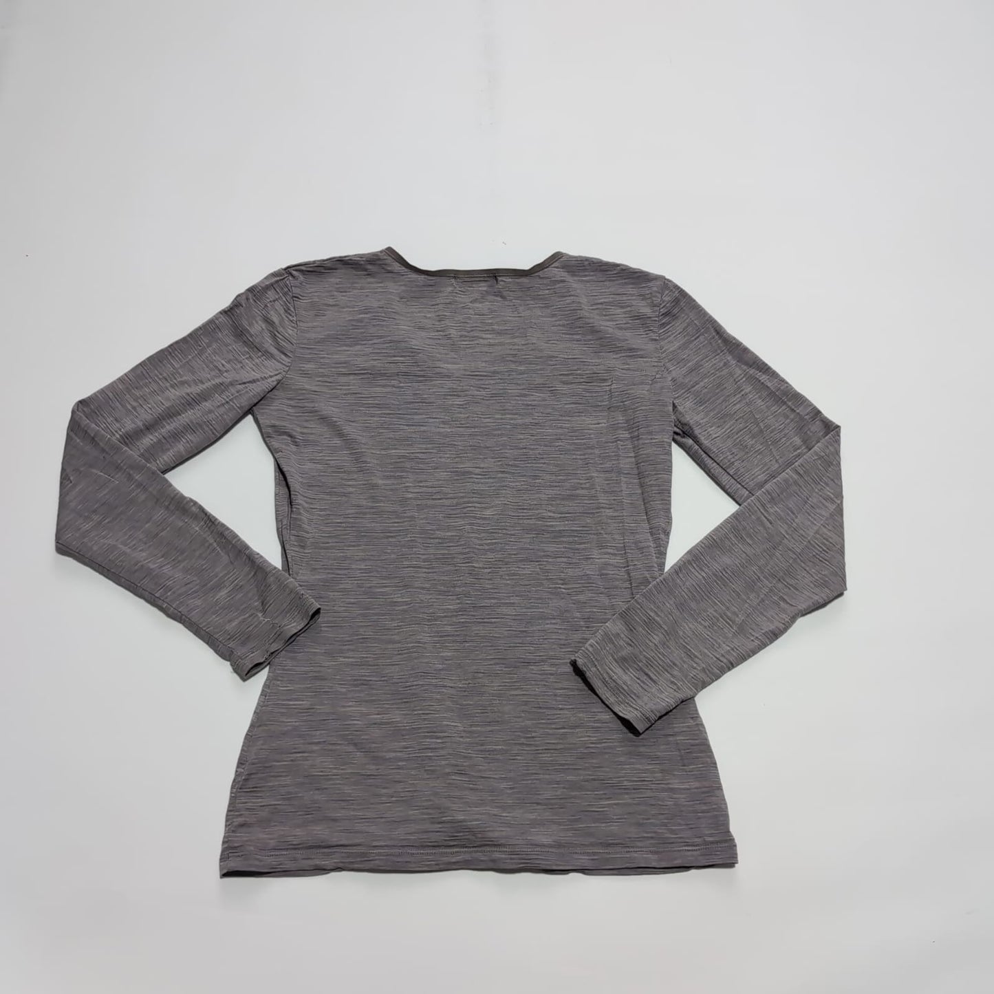 Langarm Shirt Icebreaker (S Damen) Merino 180 Longsleeve grau