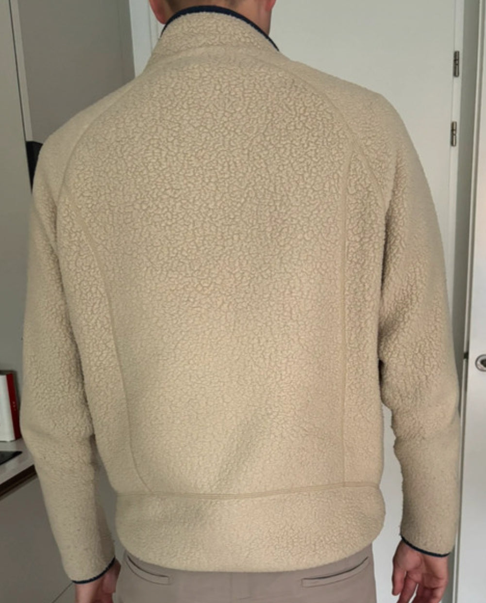 Patagonia Fleece Jacke (L Herren/XL Damen) Retro Pile creme