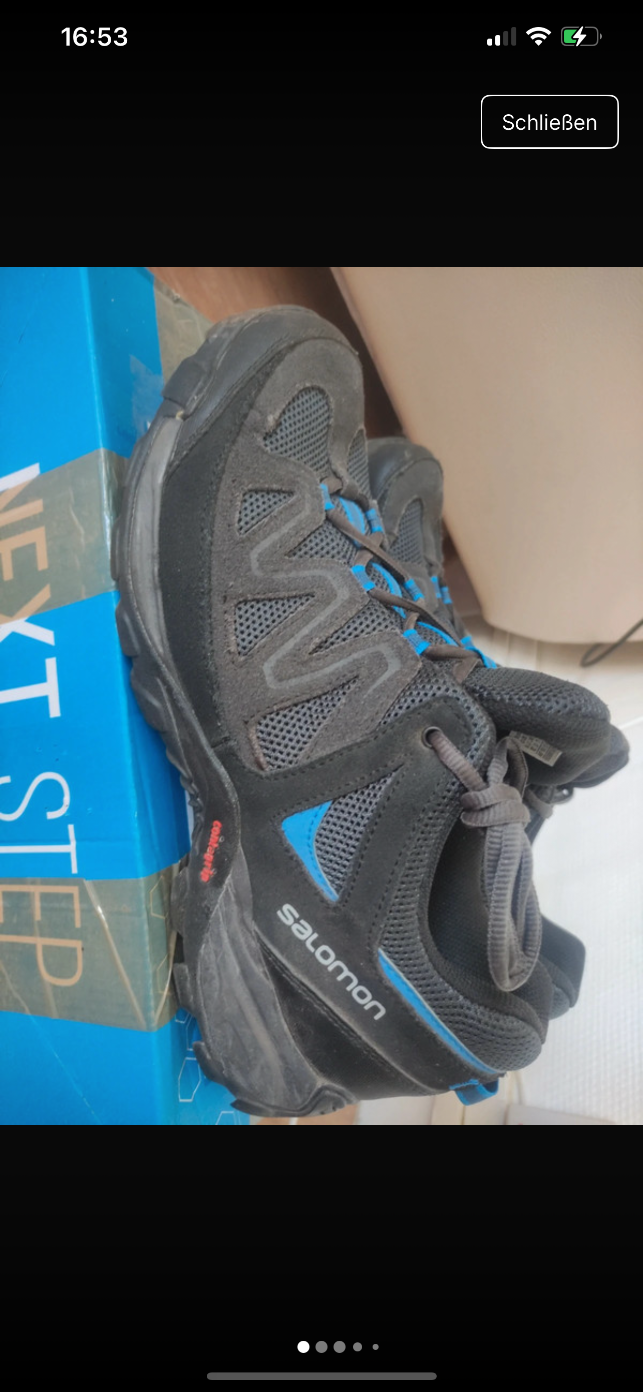 Salomon Schuhe 44 schwarz