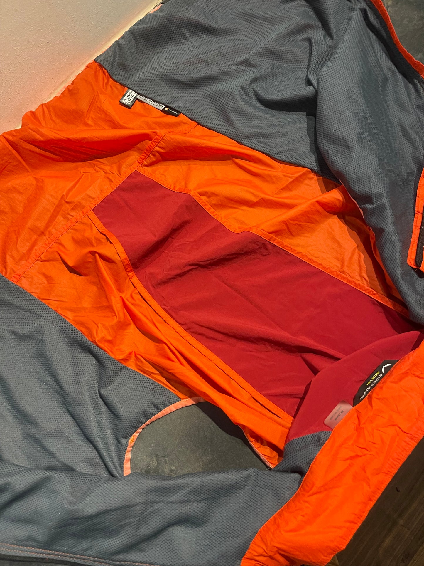 Hybride Lauf Weste von Salewa (XL Herren) orange