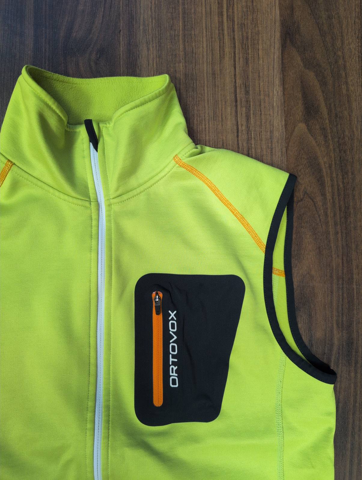 Weste von Ortovox Merino Inside (M Herren) neon - wanderlich.com
