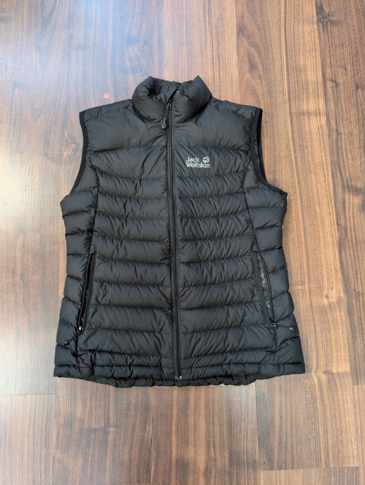 Daunen Weste von Jack Wolfskin (S Damen) schwarz