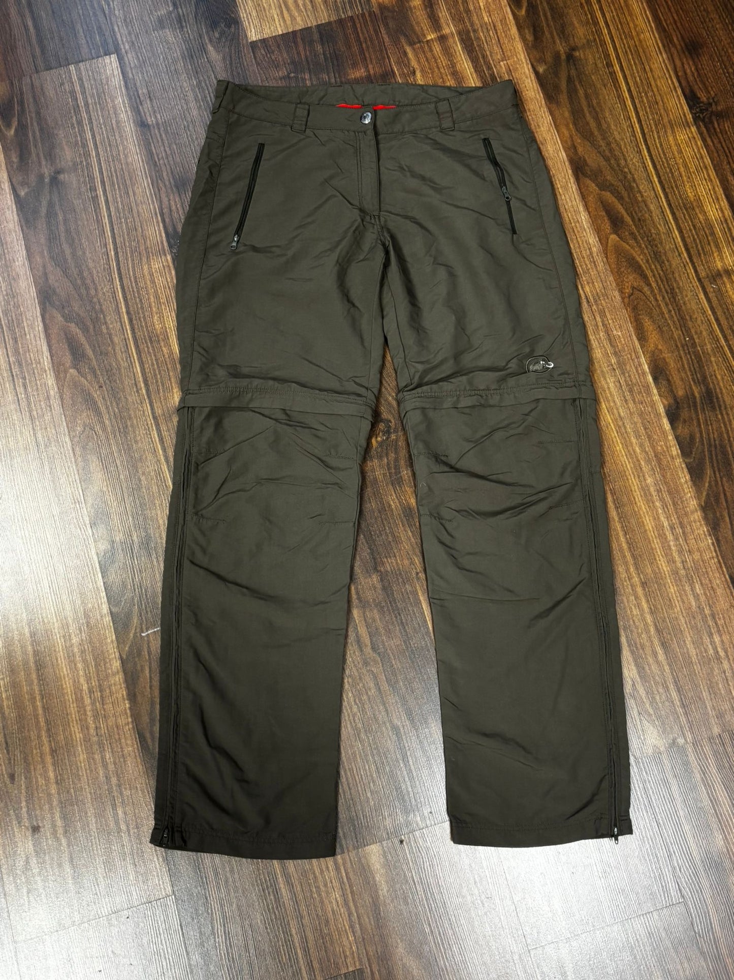 2in1 Hose von Mammut (L Damen) Zip-Off braun
