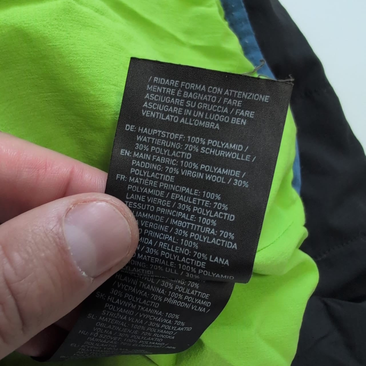 Jacke Ortovox Wolle / Daune (L Herren) schwarz