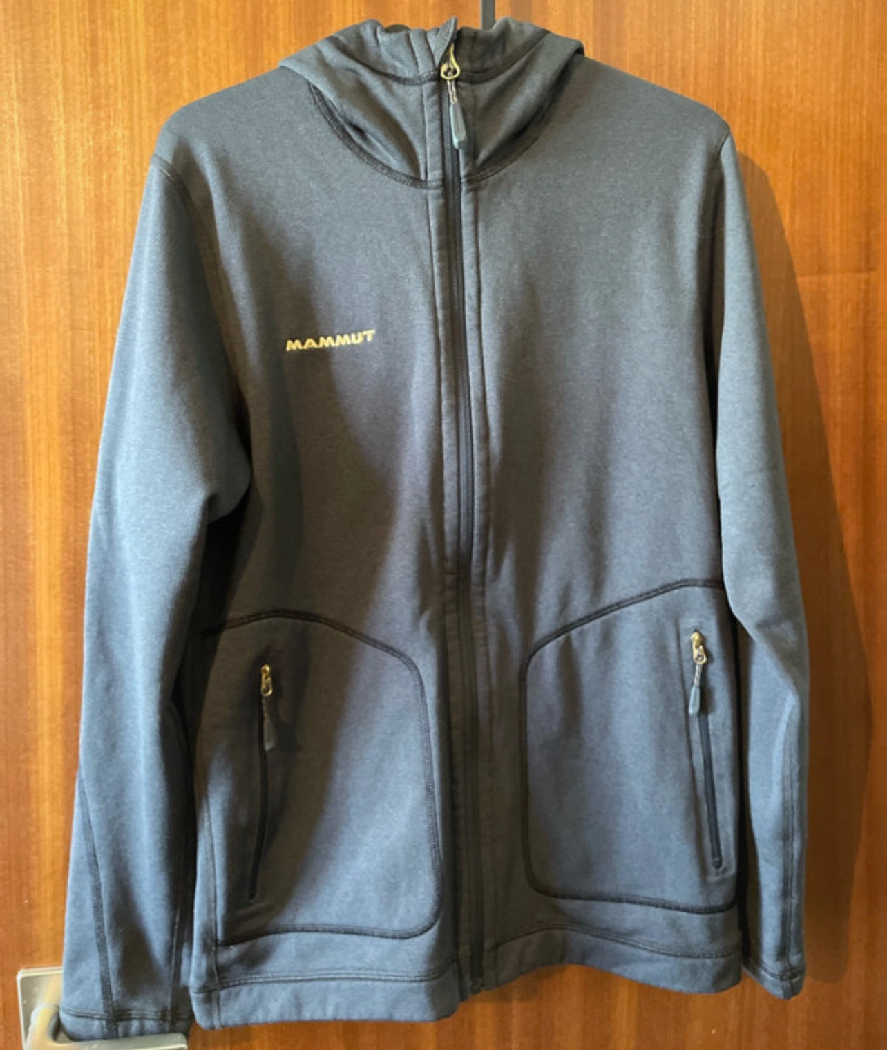 Fleece Jacke von Mammut Zermatt (S Herren) Sweatshirt Hoodie dunkelgrau