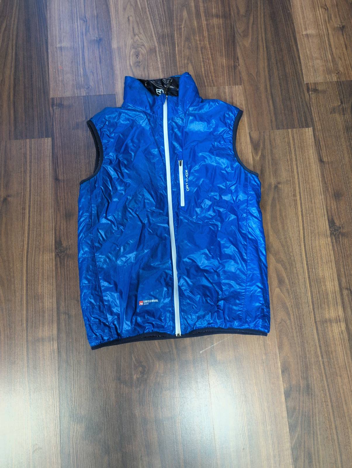 Wende Weste von Ortovox Swisswool Inside (L Herren) schwarz blau - wanderlich.com