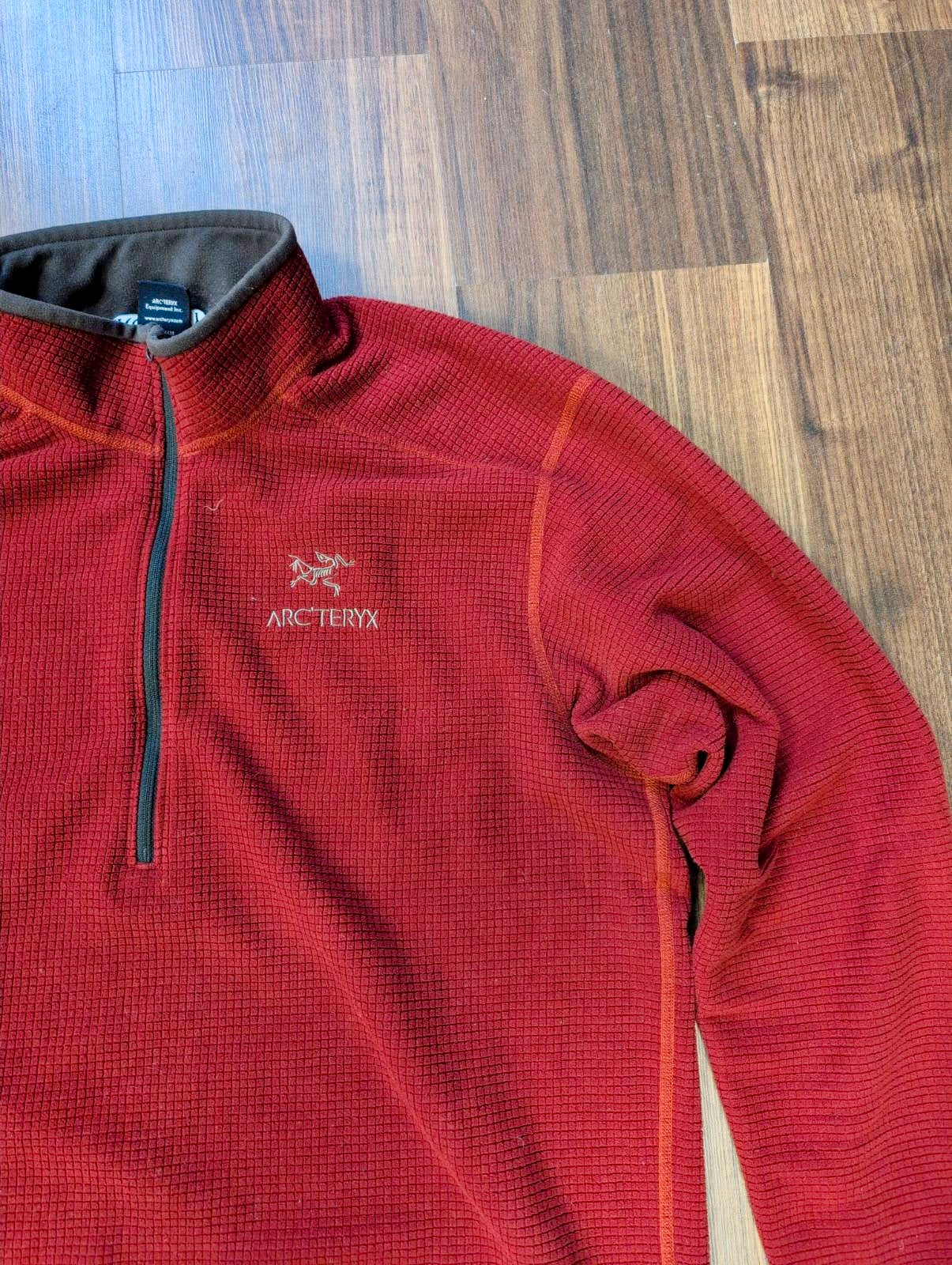 Zip Pullover von Arcteryx (L Herren) Sweatshirt rot