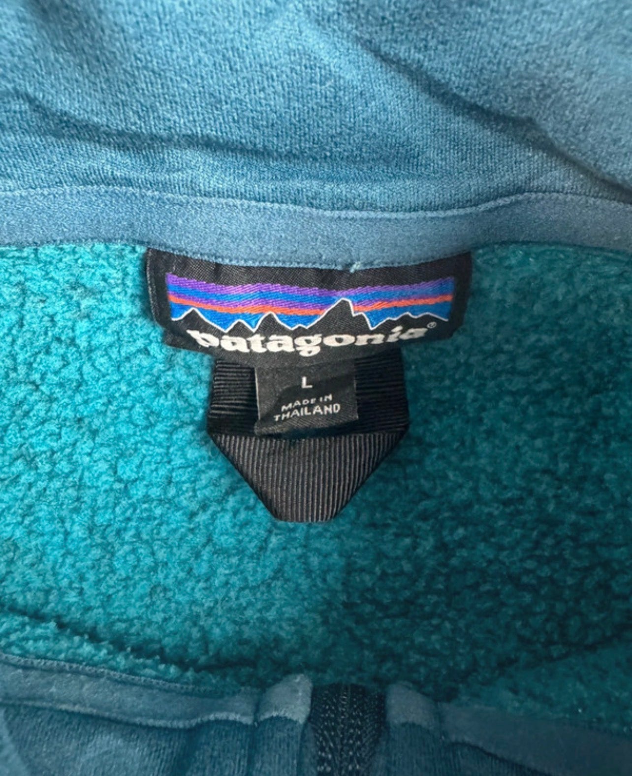 Zip Fleece Pullover Patagonia (L Herren) Better Sweater türkis