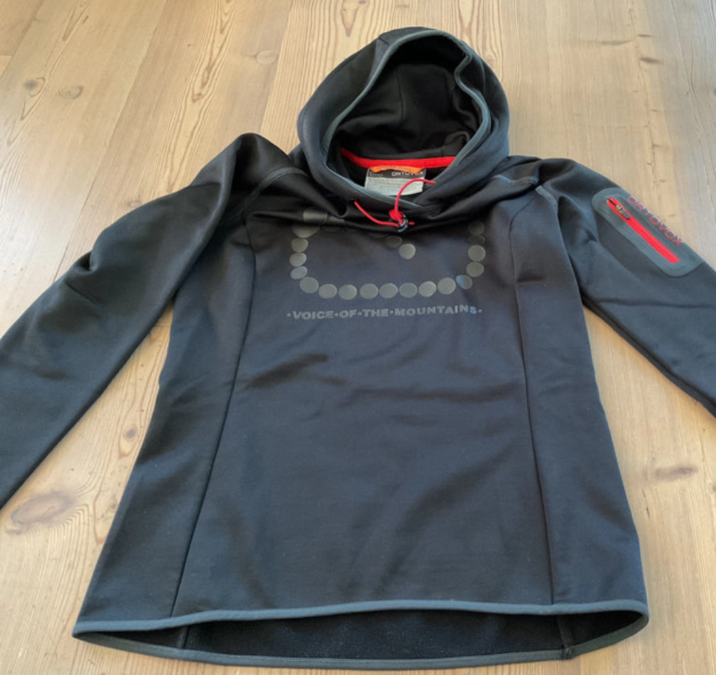 Ortovox Hoodie Merino inside (S Damen) Fleece Pullover schwarz