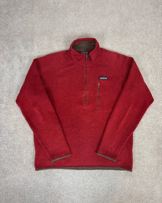 Fleece Pullover Patagonia (M Herren) Better Sweater rot