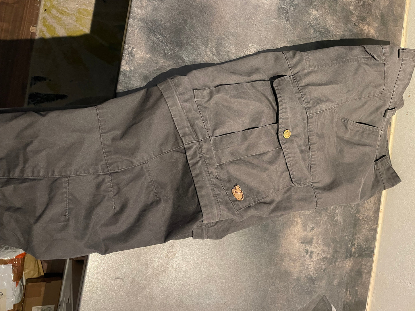 Zip-Off Hose Herren 50 (L) von Fjällräven dunkelgrau