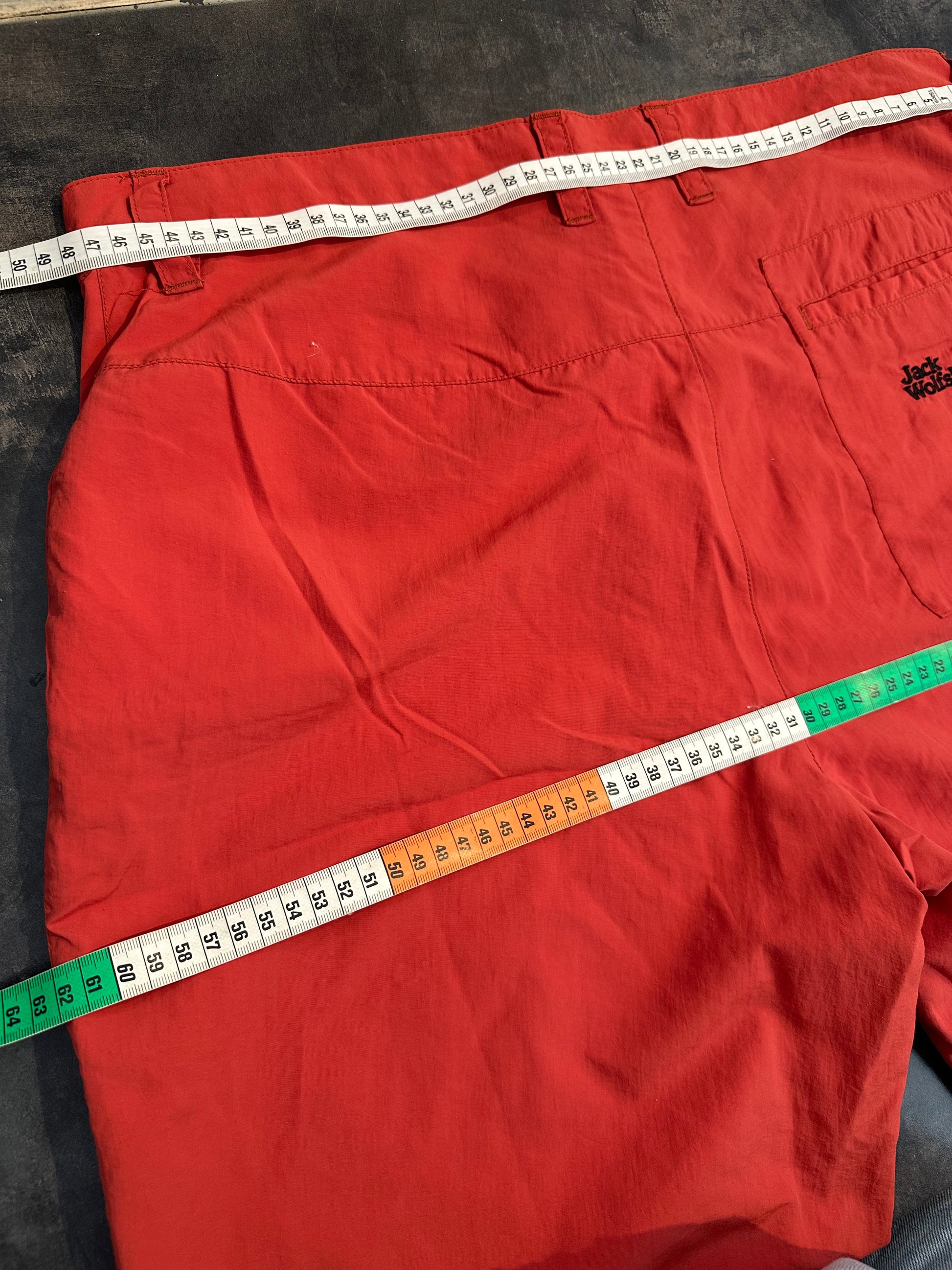 2/3 Capri Hose (XL/ XXL Herren) Jack Wolfskin Terrakotta - wanderlich.com
