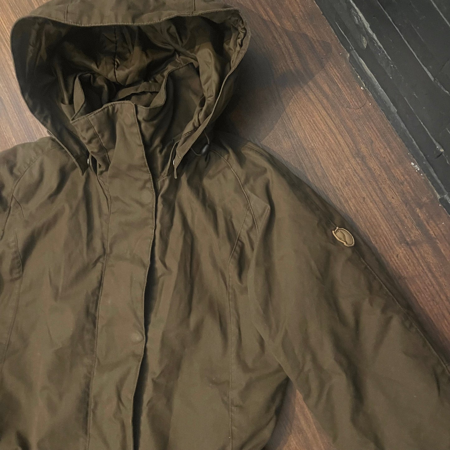 Gefütterte Jacke von Fjällräven (XS Damen) Winter Parka G-1000 braun