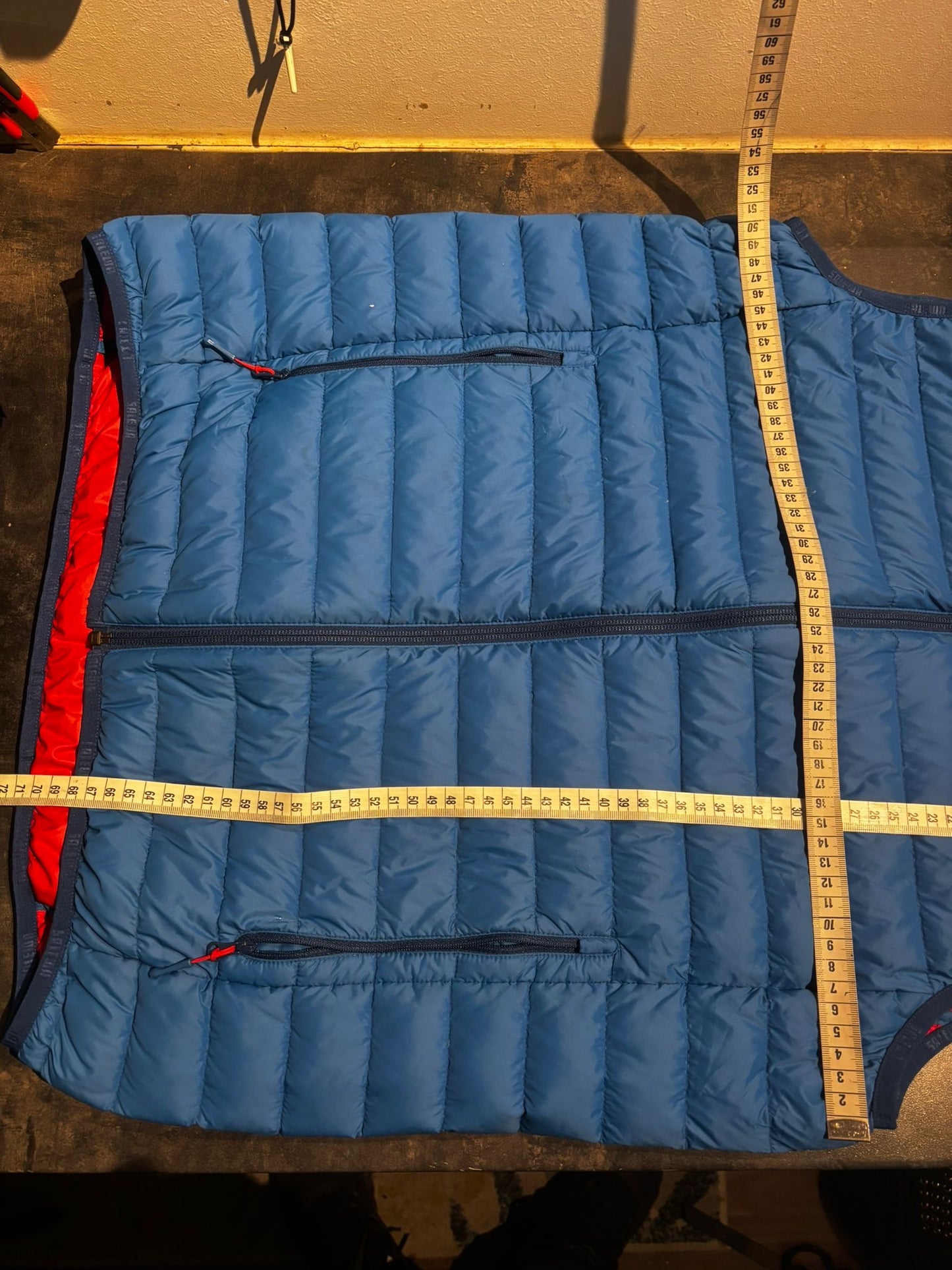 Daunen Weste von Salewa (L Herren) Isolationsweste blau - wanderlich.com