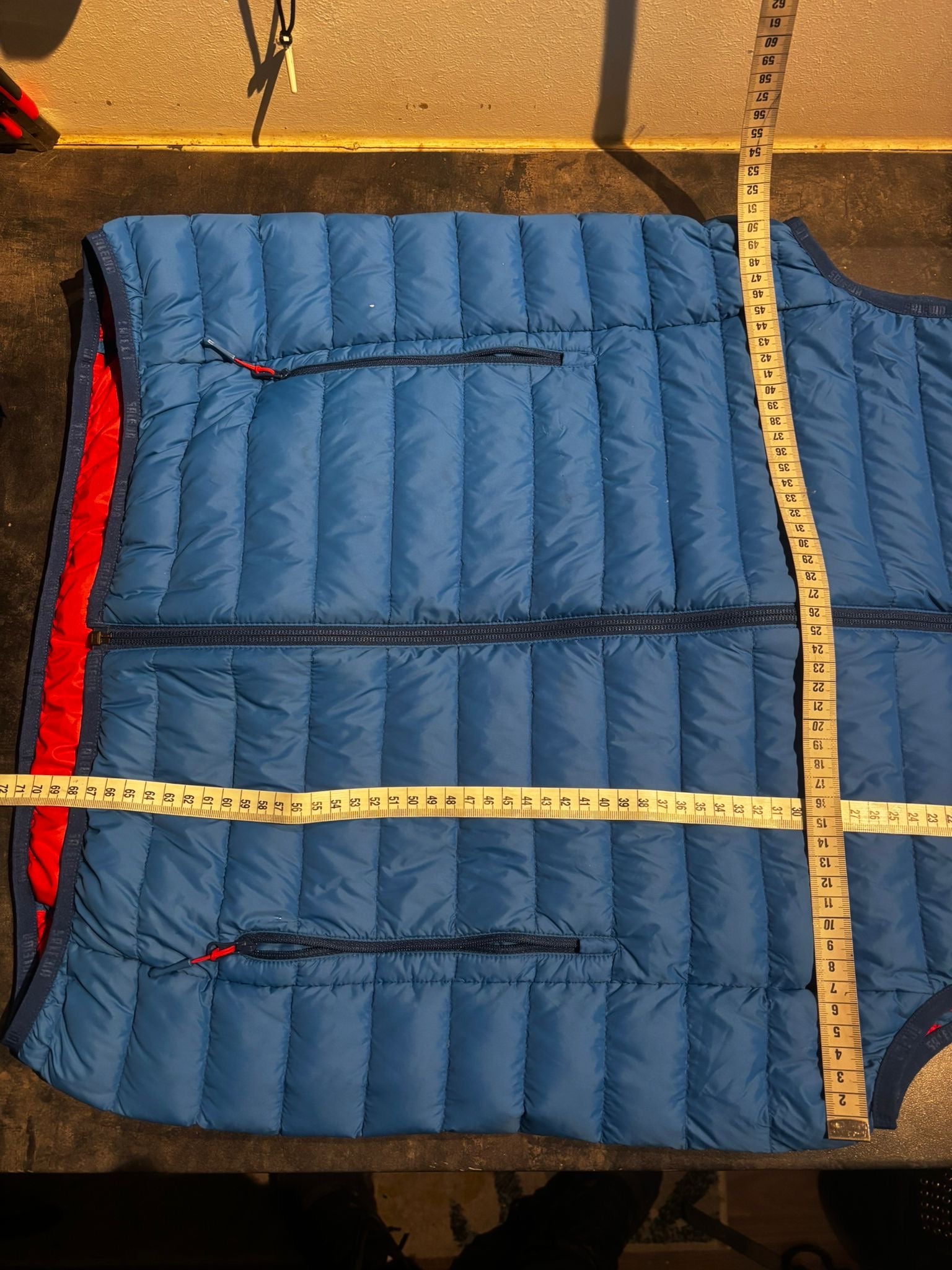 Daunen Weste von Salewa (L Herren) Isolationsweste blau - wanderlich.com