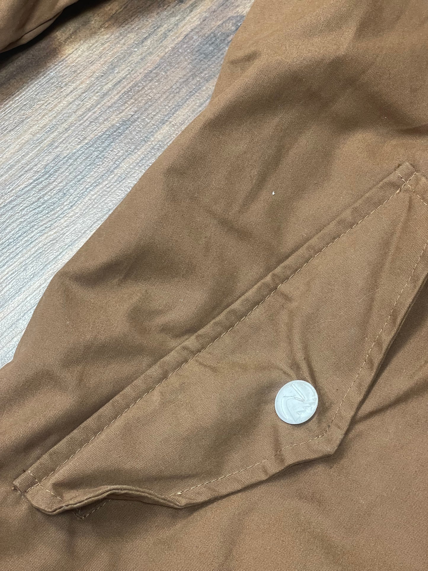 Wasserabweisende Jacke von Maloja (XL Damen) mit Baumwolle braun