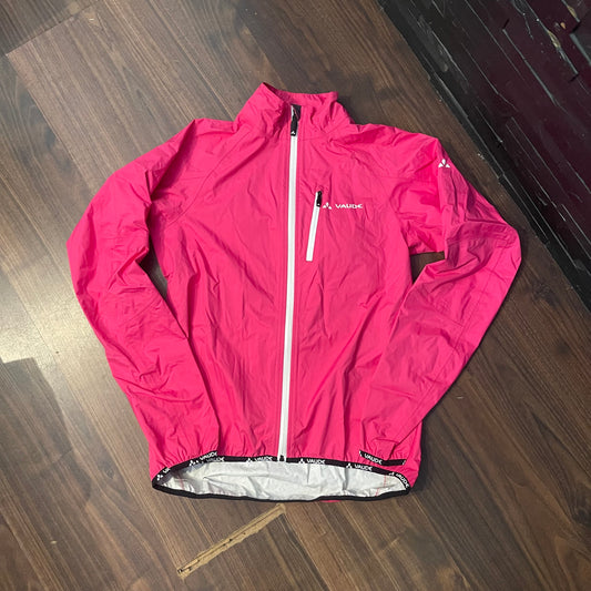 Rad Regen Jacke von Vaude (M Damen) Hardshell pink