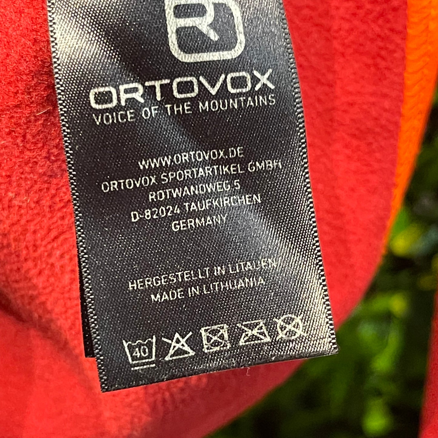 Ortovox Fleece Jacke Merino inside (M Damen) Hoodie pink