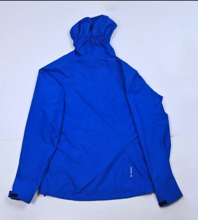 2-lagige Regen Jacke von Salewa (L Herren) Hardshell blau