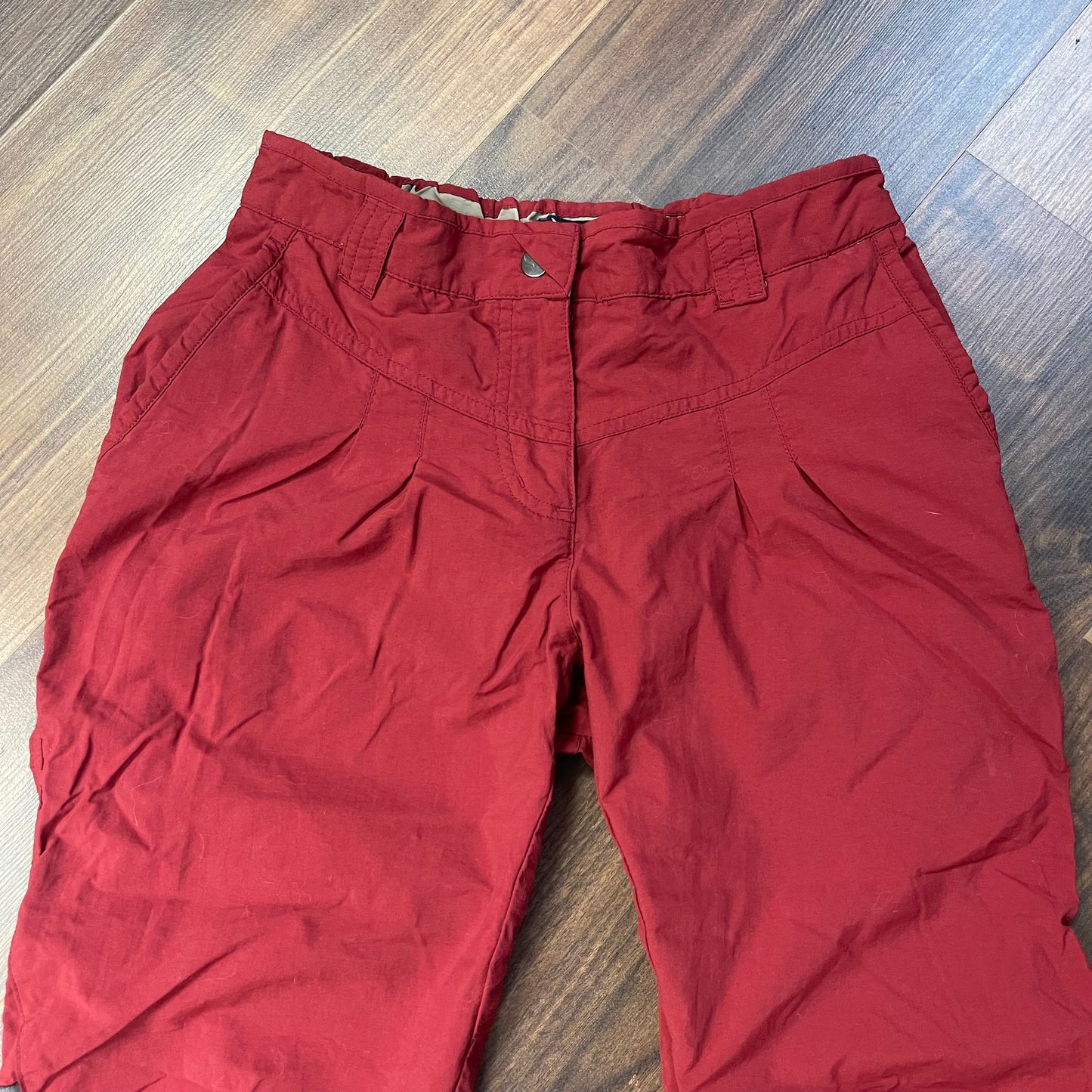 Wander Hose von Salewa (Damen XS) 2 in 1 dunkelrot