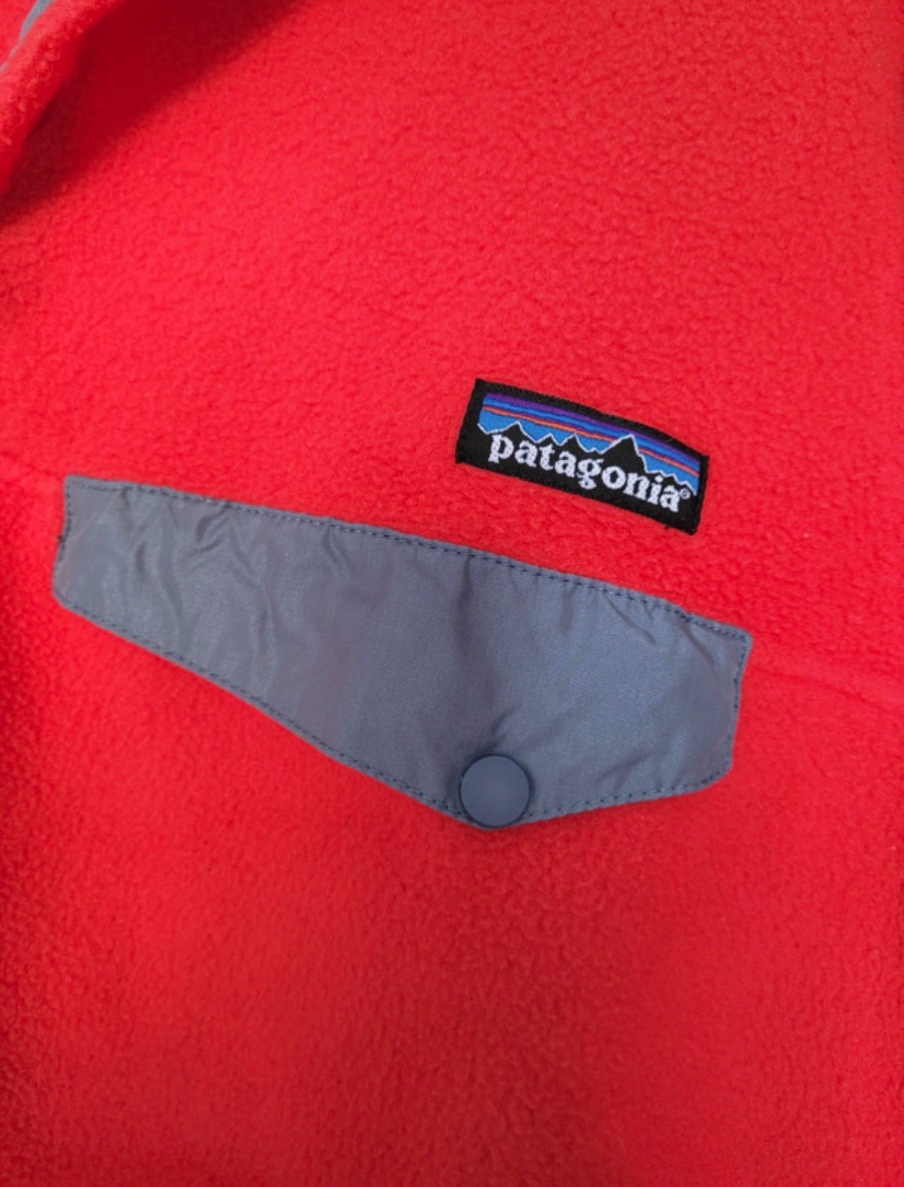 Patagonia Fleece Pullover (S Herren /M Damen) Synchilla rot