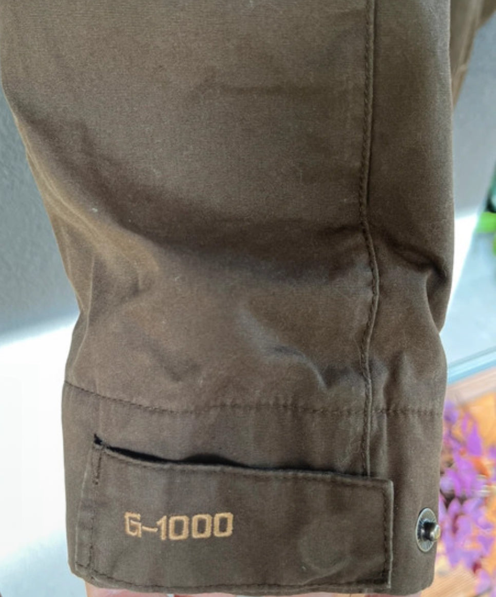 Gefütterte Jacke von Fjällräven (XS Damen) Winter Parka G-1000 braun