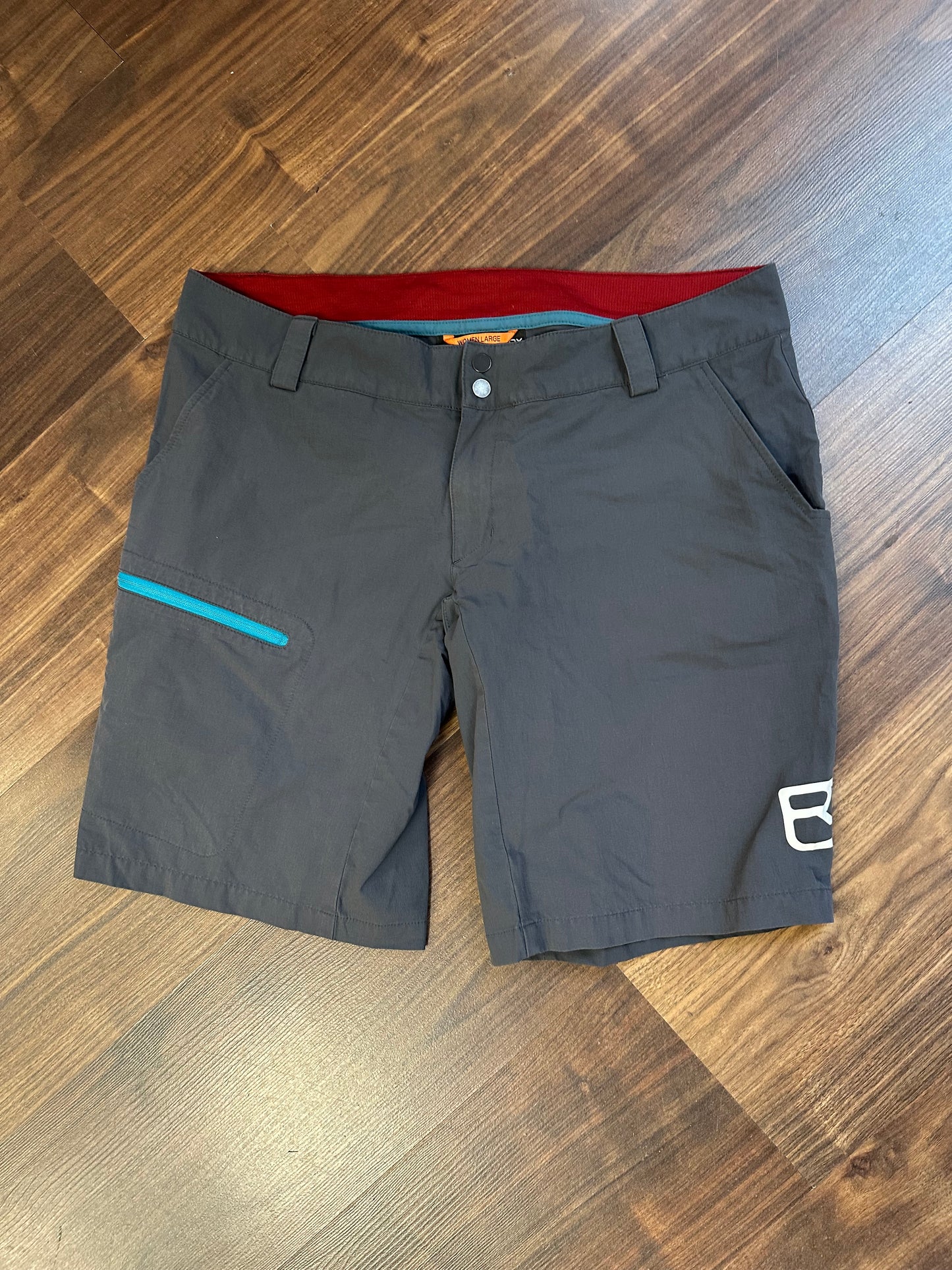 Shorts Ortovox Merino inside (L Damen) kurze Hose grau