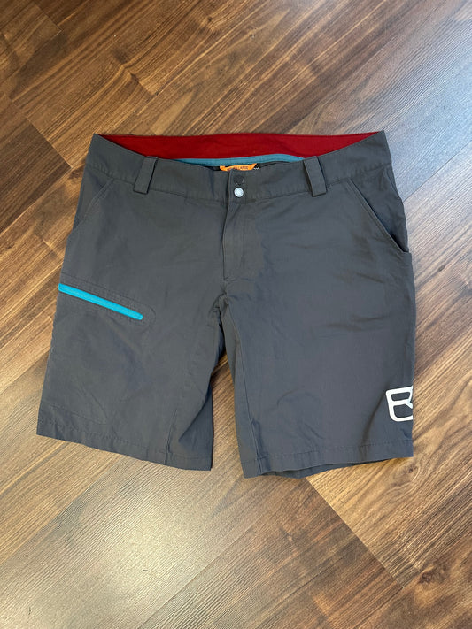 Shorts Ortovox Merino inside (L Damen) kurze Hose grau