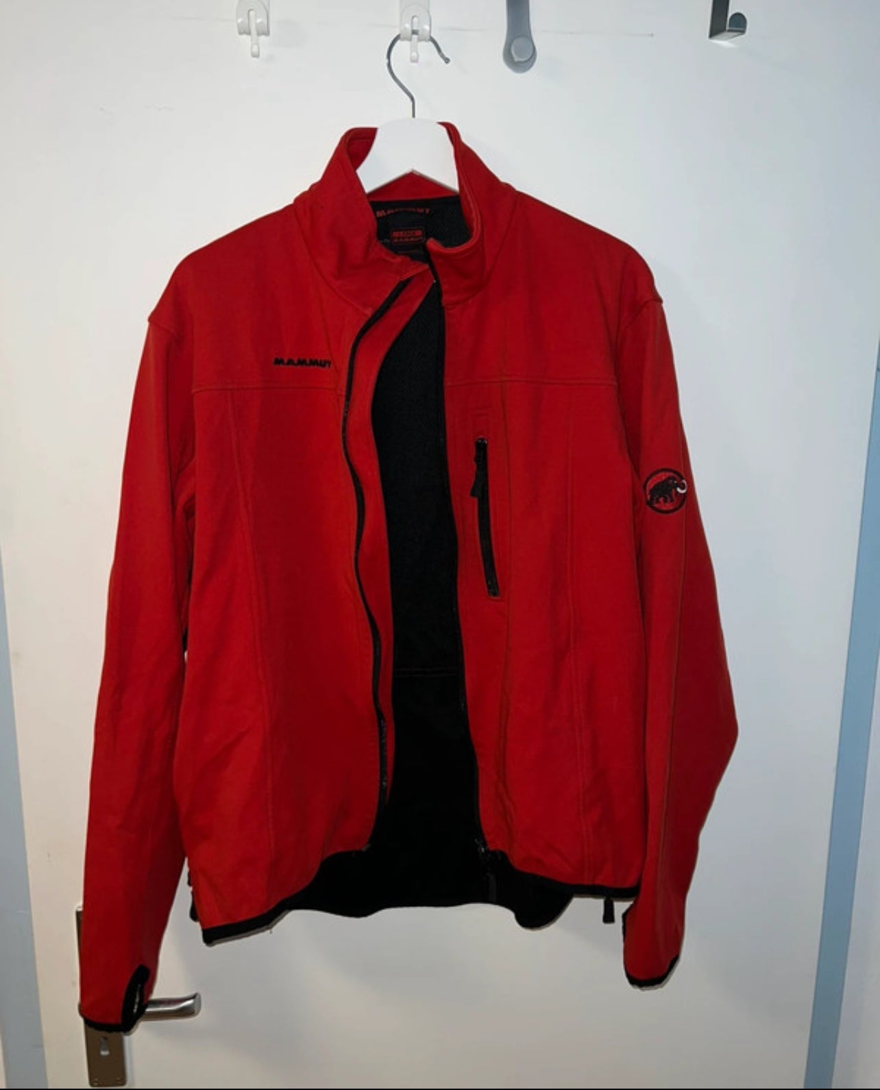 Windstopper Jacke von Mammut (L Herren) Sotfshell rot