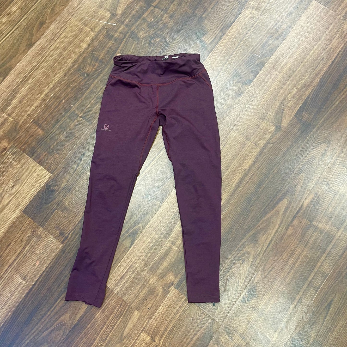 Jogging Hose / Leggings von Salomon (S Damen) lila / Aubergine