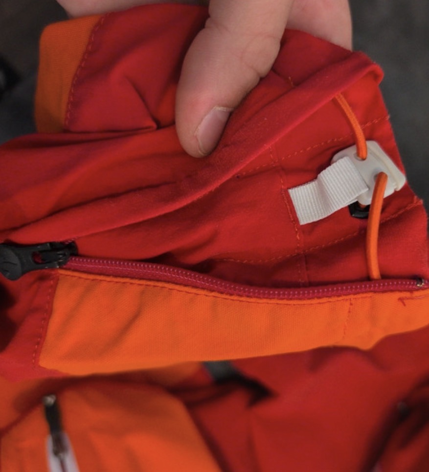 Trekking Hose von Vaude (Damen M ) leichtes Softshell rot