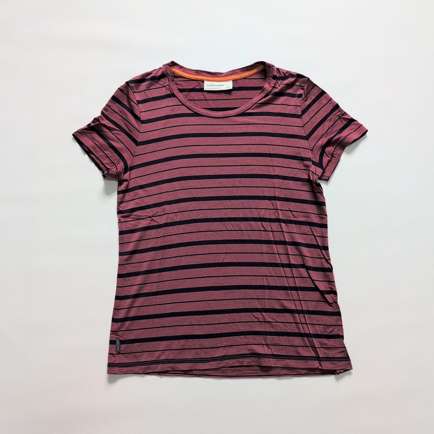 T-Shirt von Icebreaker Merino (M Damen) beere marineblau