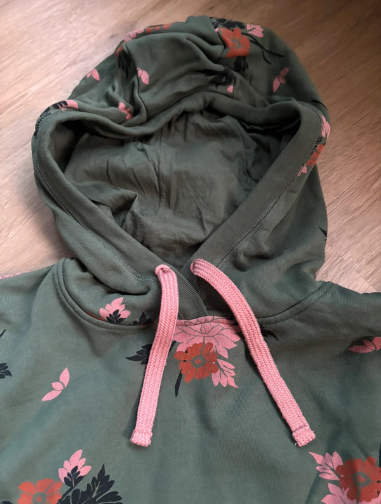Kapuzenpullover von Maloja (XS Damen) Hoodie Baumwolle grün Print