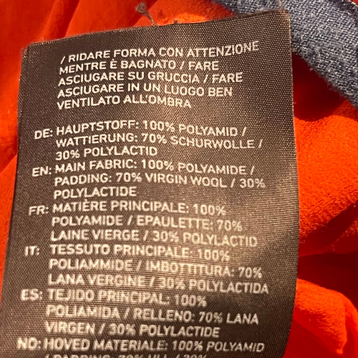 Leichte Ortovox Touren Jacke Merino inside (XL Herren) orange