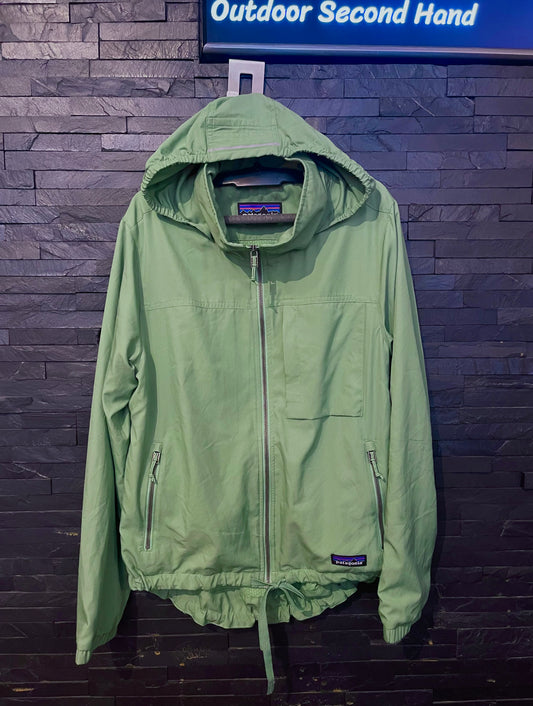 Kapuzen Jacke von Patagonia (S Damen) Windbreaker hell grün