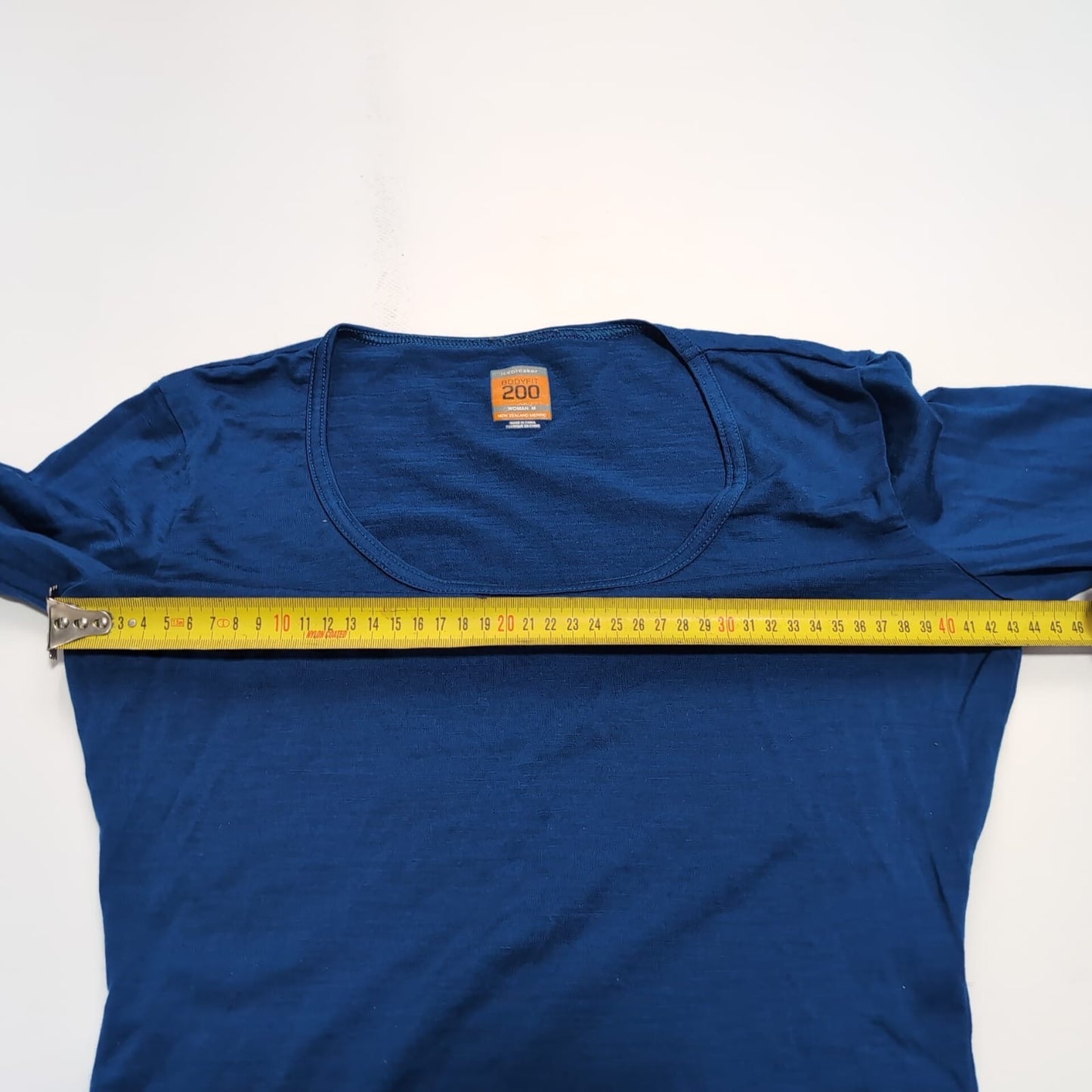 Longsleeve Icebreaker ( M Damen ) Merino 200 Baselayer blau