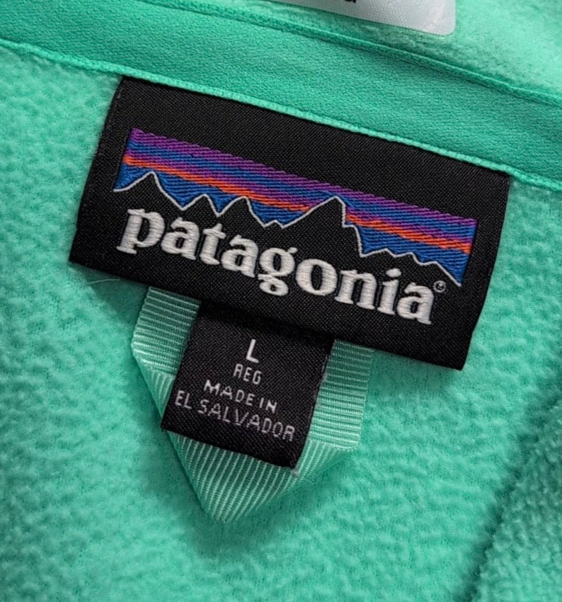 Fleece Jacke Patagonia (Damen L) türkis - wanderlich.com