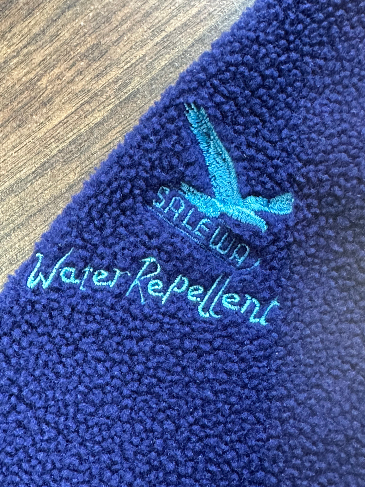 Vintage Fleece Pullover von Salewa (XL Unisex) blau bunt - wanderlich.com