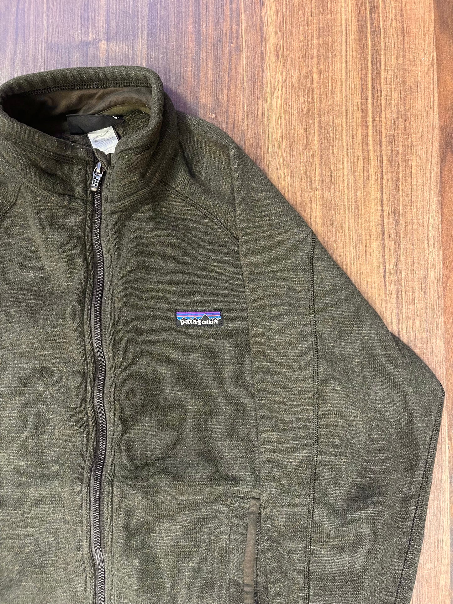 Patagonia Better Fleece Jacke (S Herren) Strickoptik braun