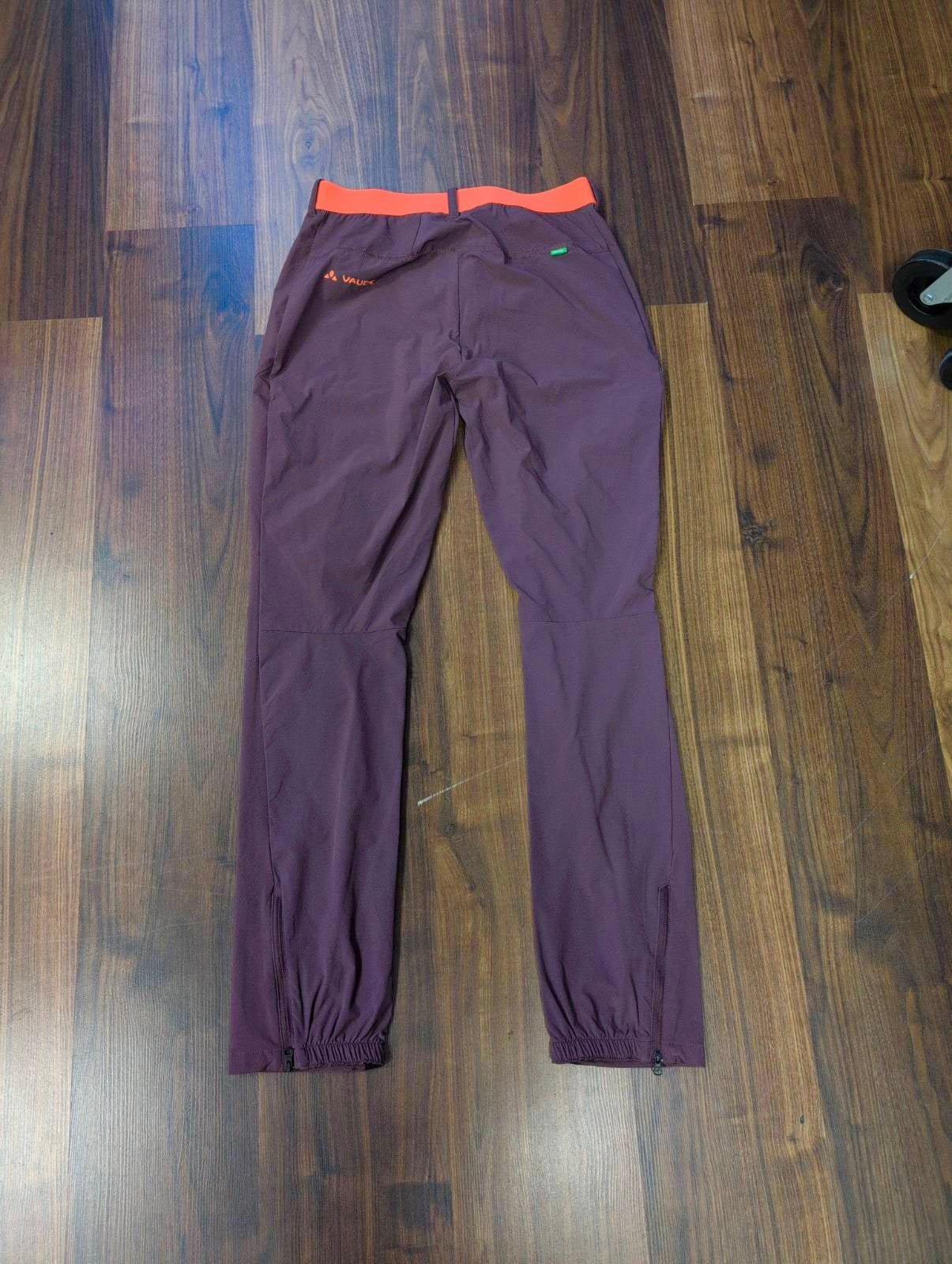 Stretch Hose von Vaude (M -L :40 Damen) Softshell leicht Pflaume - wanderlich.com