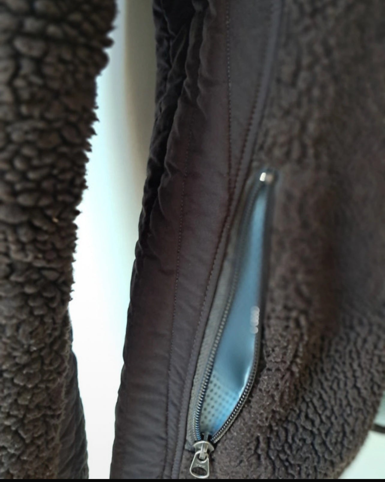Teddy Jacke von Patagonia M Pile Fleece braun
