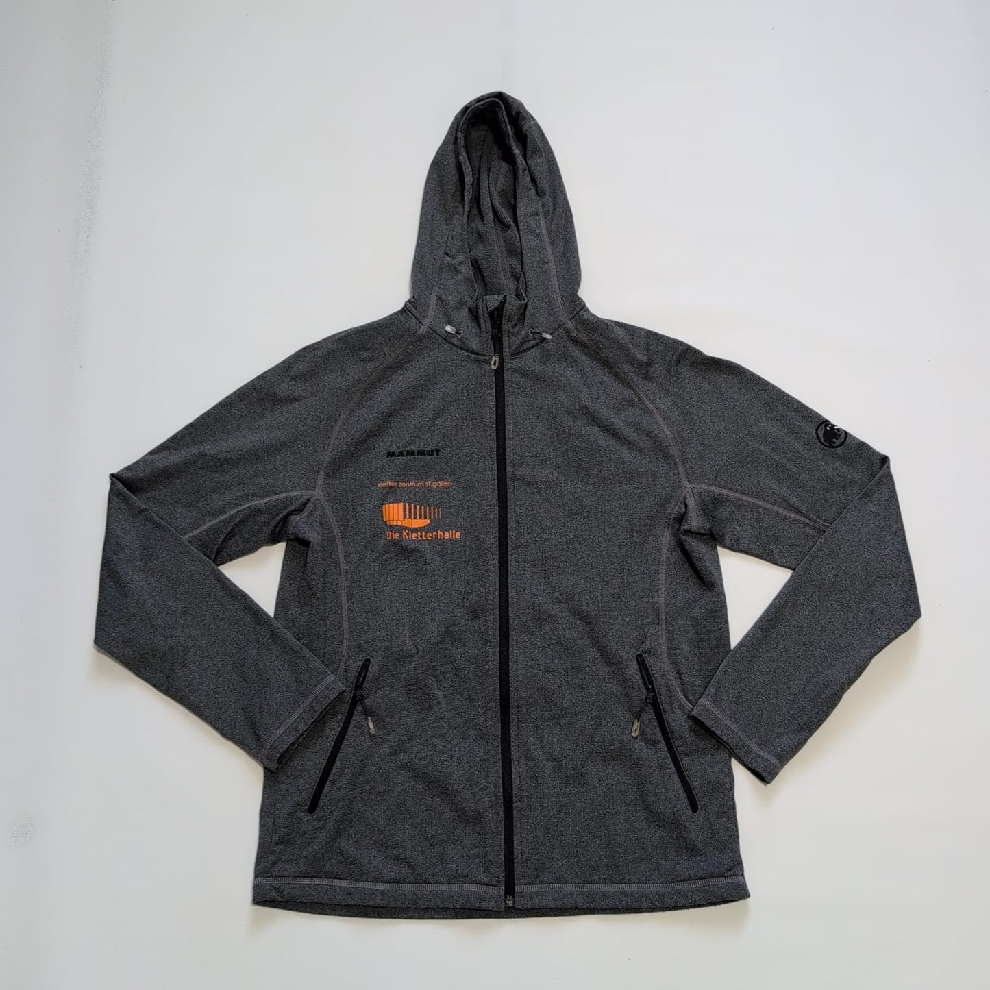 Fleece Jacke Mammut (L Herren) Sweatshirt Hoodie grau
