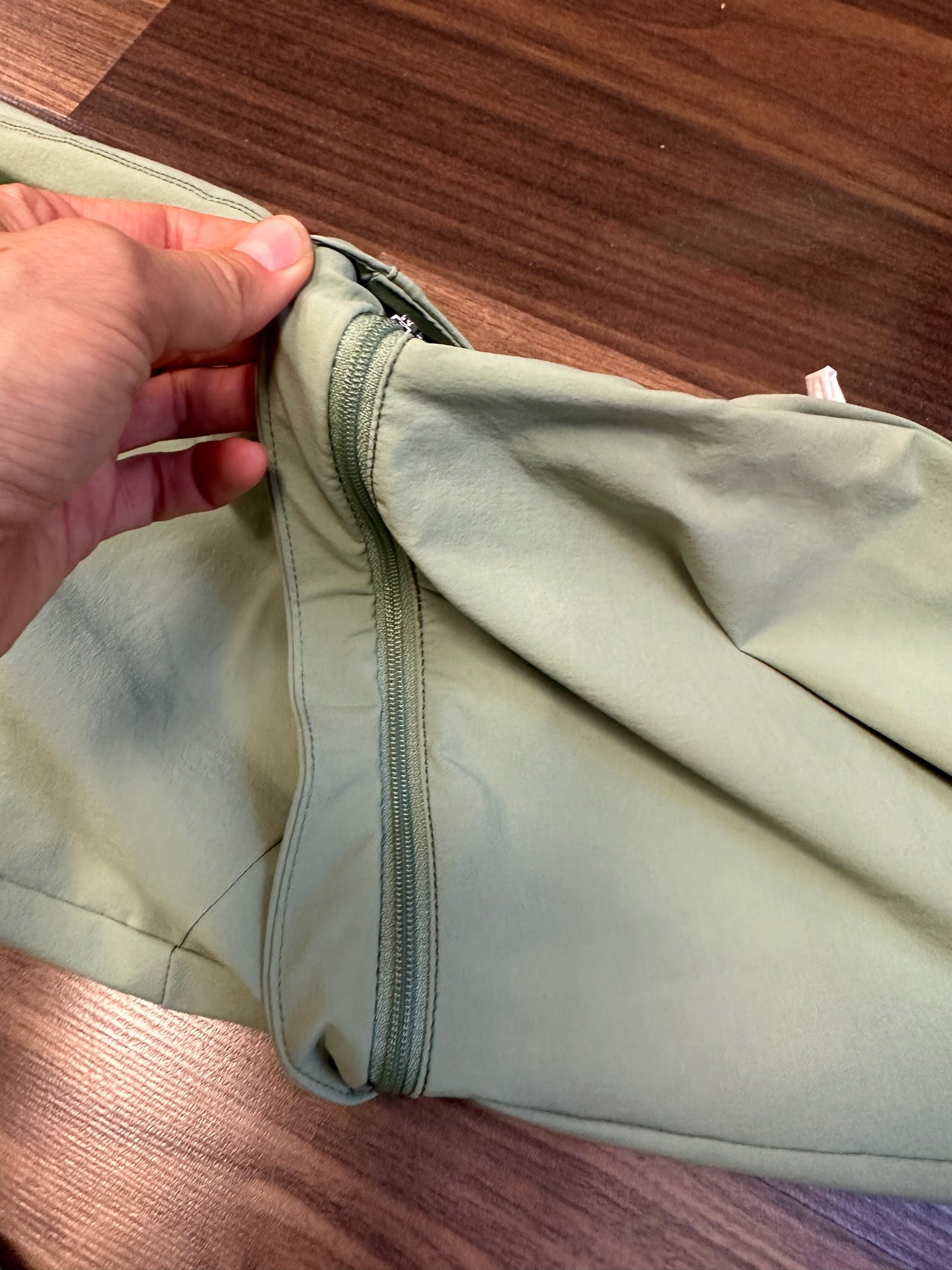 Zip Off Trekking Hose Vaude 2 in 1 ( L bis XL Damen) hell grün